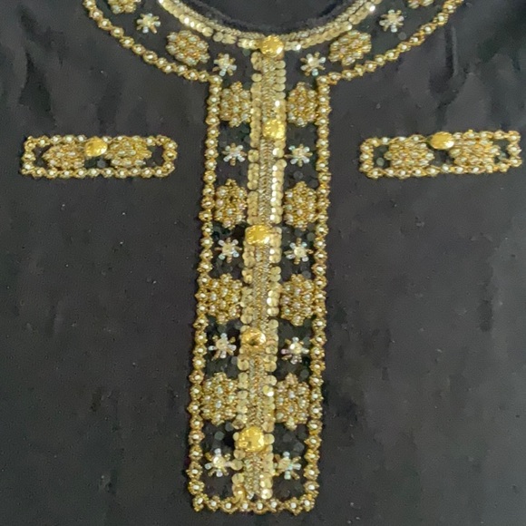 Vintage Regency Collection for Joyce black pullover sweater, lightweight weave - Picture 3 of 9